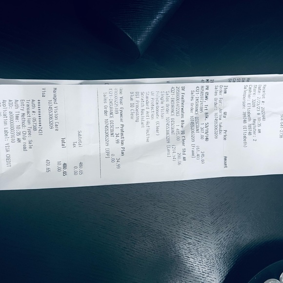 Authentic Prada frames !!!! I have the receipt to show it’s real Prada - Picture 4 of 8